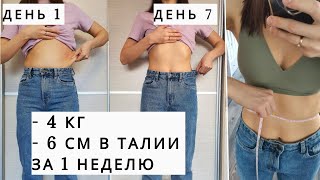 Как быстро похудеть? - 4 килограмма за 1 неделю!!! Диета ЛЮБИМАЯ. До/после, рацион, плюсы и минусы