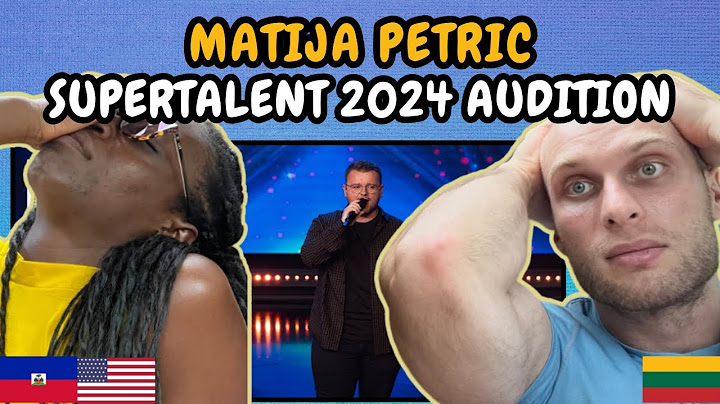 REACTION TO Matija Petrić - Duet Performance Solo at Supertalent 2024 | FIRST TIME HEARING
