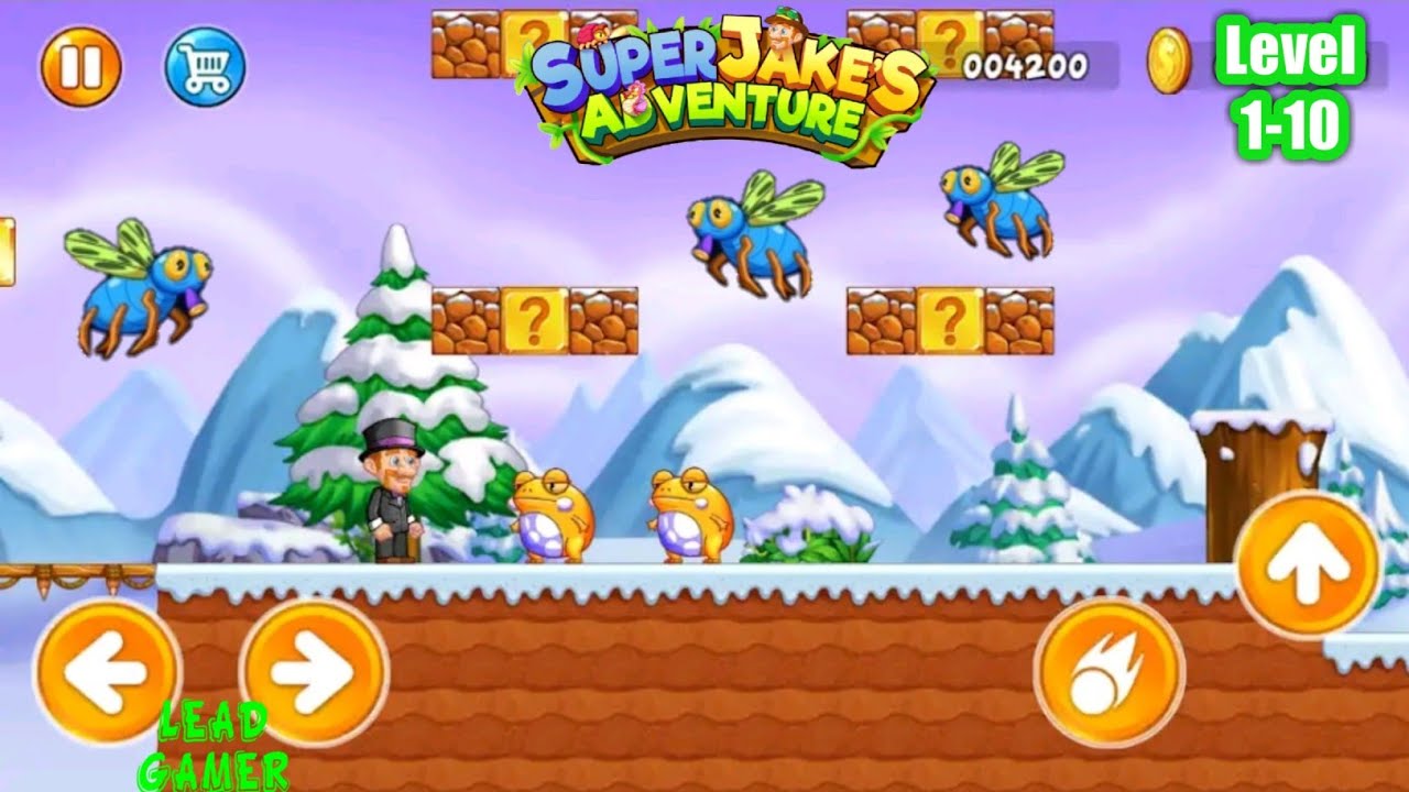 Super Jake's Adventure Level 1-10  