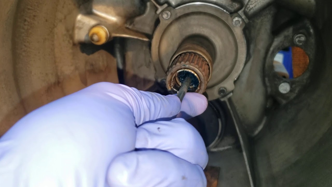 N54 pilot bearing removal YouTube
