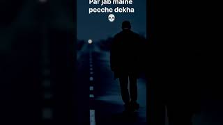 “Footsteps mere peeche aa rahe the… par koi dikha nahi 😱#horror #scary #mystery #thriller