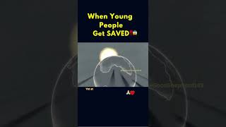 When Young People Get Saved ‼️😱 #Shorts #Youtubeshorts  #Jesus   #Fypシ