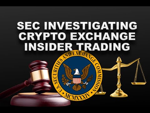 SEC Investigating Crypto Exchange Insider Trading