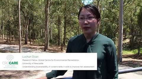 Dr Luchun Duan: Understanding bioavailability of contaminants in soils to improve risk assessment