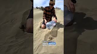 Jangan Sembarangan Colok Pasir, Bisa Bahaya