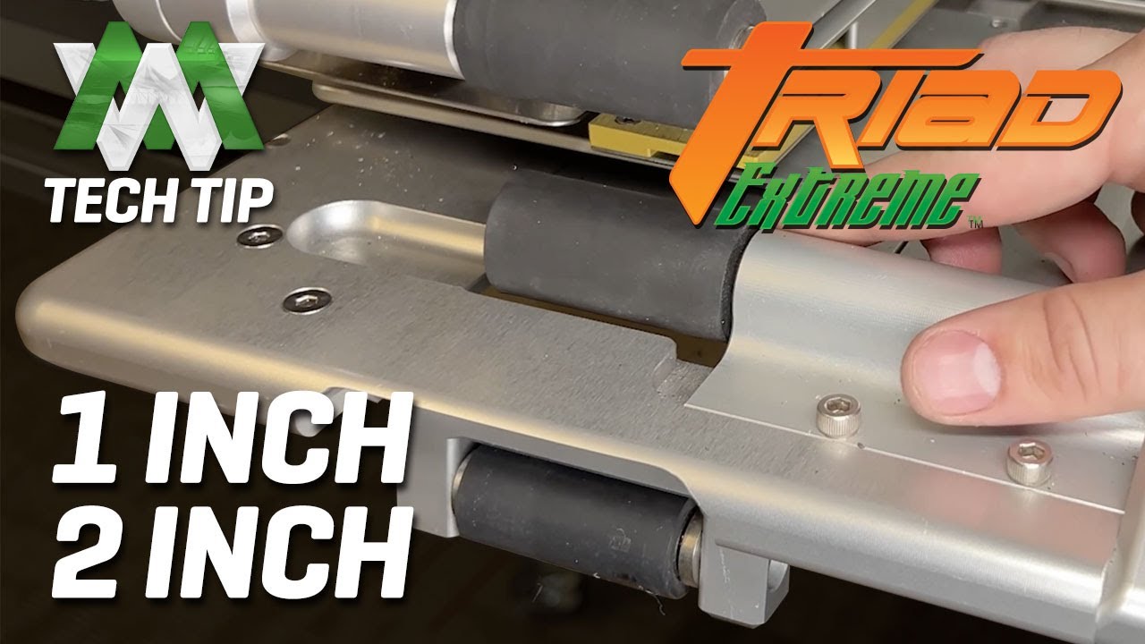 Tech Tip | Switching 1 inch to 2 inch Set Up | Triad Extreme - YouTube