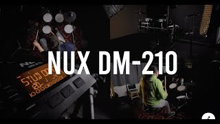 NUX DM- 210 // La Bateria que necesitas en tu estudio! // Demo en Español（Spanish version）
