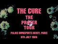 Capture de la vidéo The Cure Live Palais Omnisports Paris 9Th July 1989