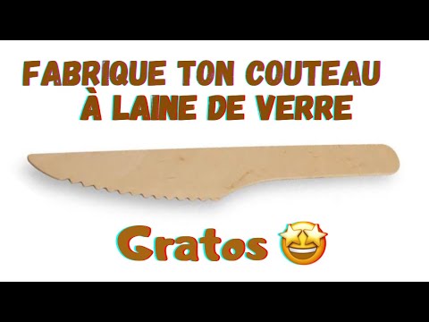 Couteau à laine de verre GRATOS !!!! 