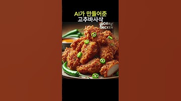 AI가 만들어준 고추바사삭 #memes #ai #chatgpt #웃긴영상 #유머 #꿀잼 #망상 #굽네치킨