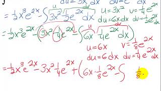 Famous 5 EX5 Int by Parts Leading to Tabular Source Wealth