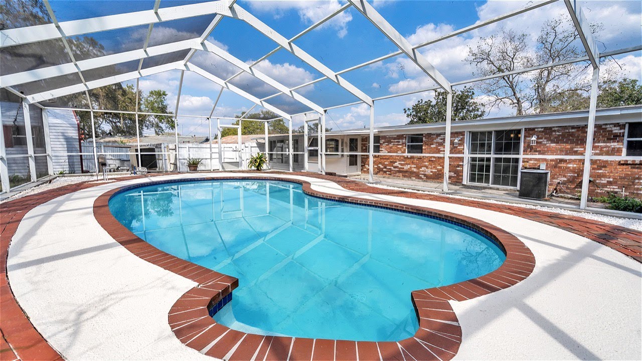 FOR SALE Remodeled Mid Century Pool home Lakeland, FL Listed by
