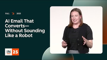 AI Email That Converts—Without Sounding Like a Robot | INBOUND 2025