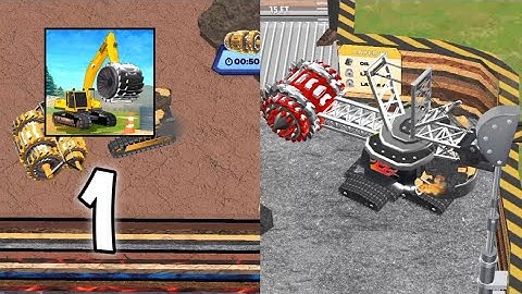 Mining Rush: Dig Deep Dozer | Just Gameplay Part 1 | Layer 1-21