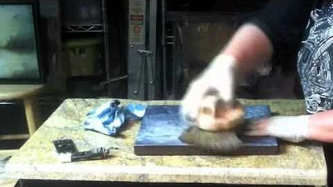 Encaustic Painting, Paula Blackwell
