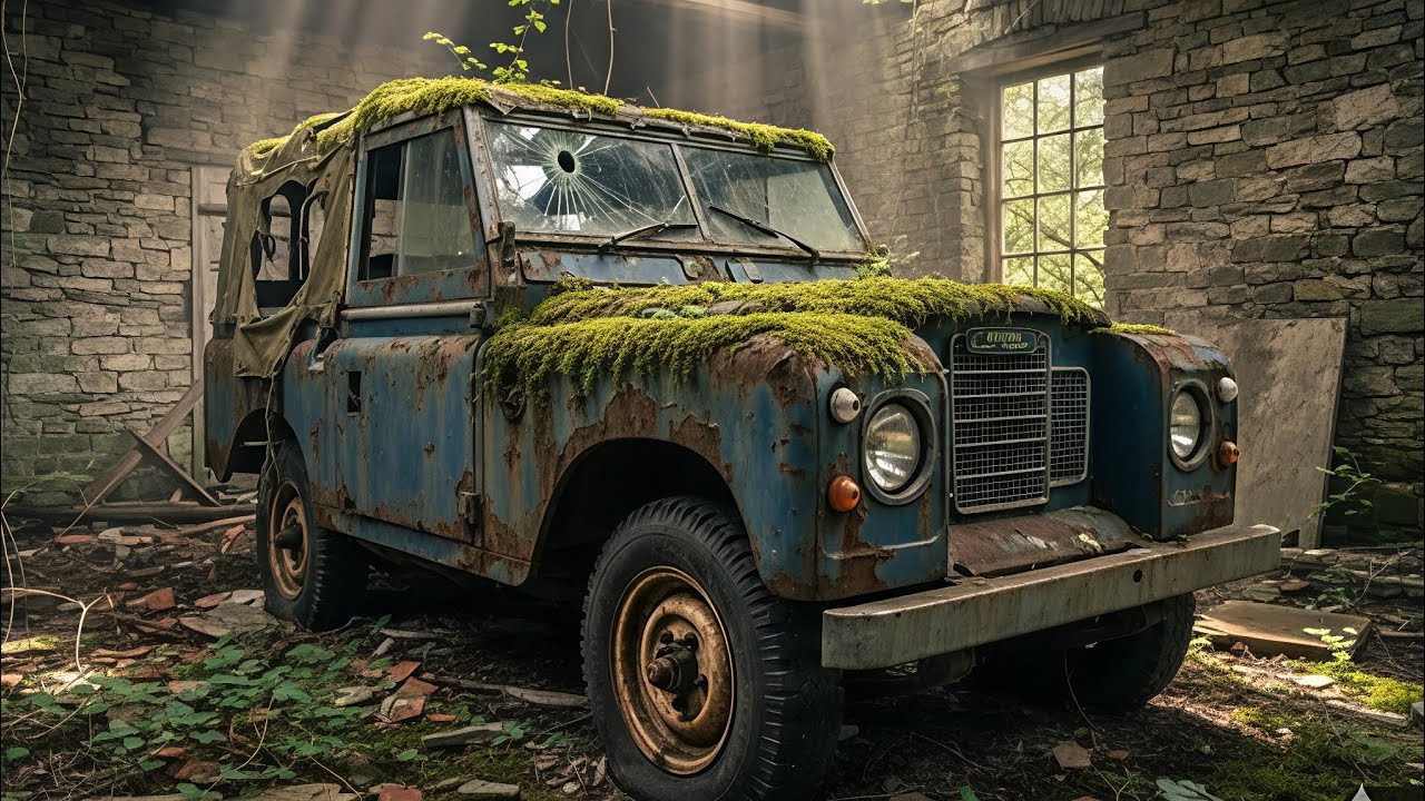 ASMR Car Restoration! Full Restoration 1964 Blue Land Rover Series IIA #carrestoration 