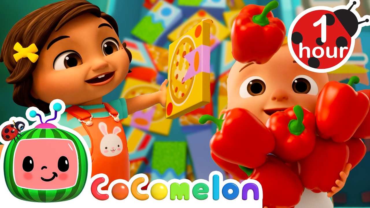 🕺💃Dance and Play With JJ for 1 Hour!🪩 | CoComelon | Moonbug Kids- Girly Cartoons & Nursery Rhymes