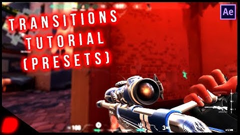 Easy Transitions for Valorant Montages& Edits (Presets In Description!) After Effects Tutorial
