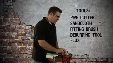 How to solder copper pipe like a pro.  Part 1 of 2.
