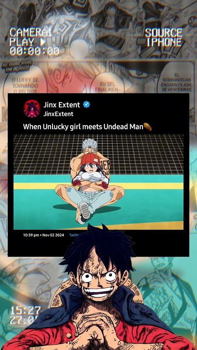 When Unlucky girl meets Undead Man⚰️ | Undead Unluck #animemoments #animeclips #animescenes
