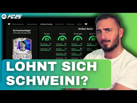 Lohnt sich SCHWEINI? Mein ERSTER EINDRUCK von der Icon 91 Schweinsteiger SBC | EA SPORTS FC 25