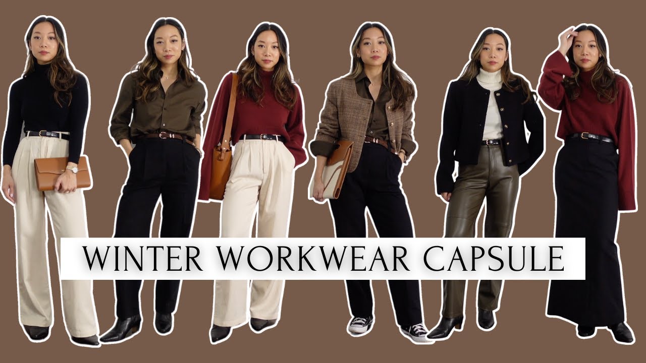 Winter Workwear Capsule Wardrobe