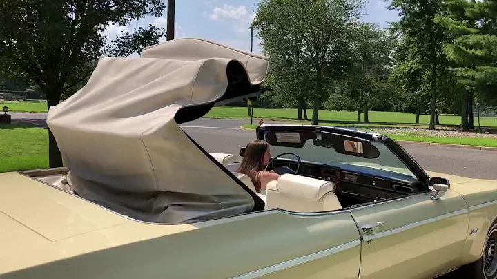 1974 Oldsmobile Delta 88 Royale Convertible Top Operation