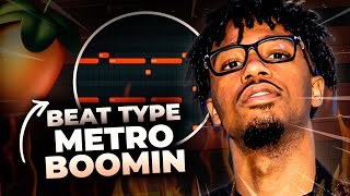 COMO FAZER UM BEAT ESTILO METRO BOOMIN | FL STUDIO 21