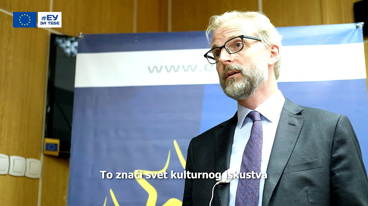 Šta je za mene Evropa - Ambasador Austrije u Srbiji Nikolaus Luteroti