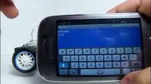 Control remoto de motores DC con Arduino y Bluetooth desde Android