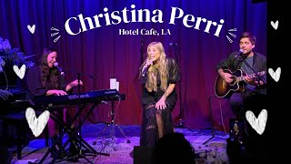 Christina Perri at the Hotel Cafe Los Angeles Show 2022 - A Lighter Shade of Blue 🦋💙✨