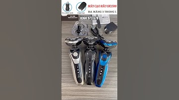 Máy cạo râu SK1588, máy cạo râu đa năng 3 in 1 #maycaorau #shaver