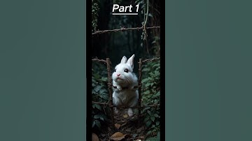 🔹PART 1:🐰Baby Rabbit Stuck in the Fence!Will It Escape?🆘💔(Rettung eines eingeschlossenen Kaninchens)