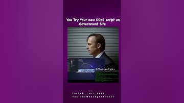 You Try Your new #ddos script on Government Site 😎😂🔥🧑🏻‍💻 #cybersecurity