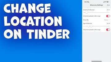How To Change Location On Tinder