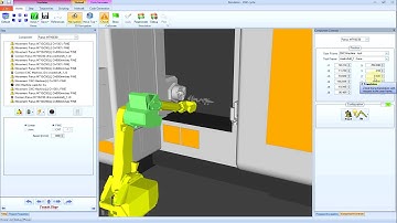 Workcell Simulator: define process interacting with simulation environment