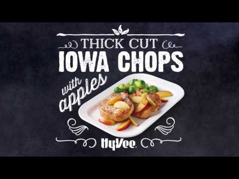 How To Make Thick Cut Iowa Chops with Apples