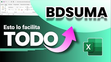 BDSUMA  - La Función de Excel que Todo Analista Debe Conocer