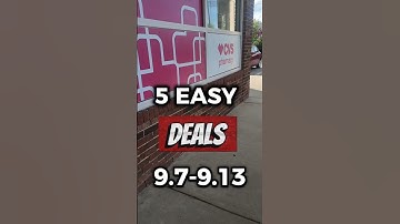 5 Easy Cvs Deals 9.7-9.13🛒🛍