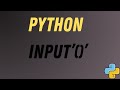 Python input() Function Explained | Beginner Tutorial