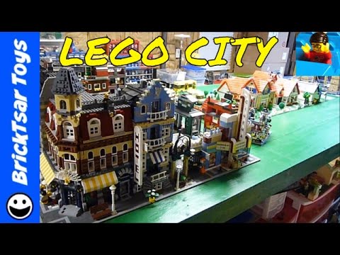 My LEGO Inventory #1 - BrickTsar's LEGO City before BrickTsar - YouTube