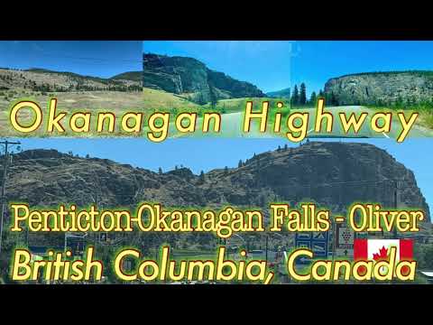 Okanagan Highway | Hwy  97 | Penticton-Okanagan Falls-Oliver British Columbia, Canada