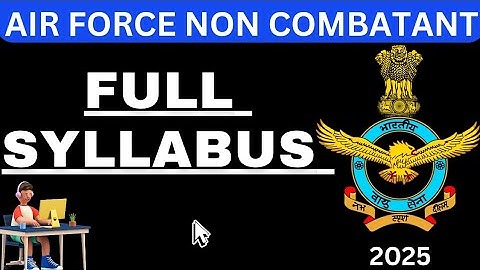 non combatant syllabus | iaf non combatant syllabus | agniveer vayu non-combatant syllabus