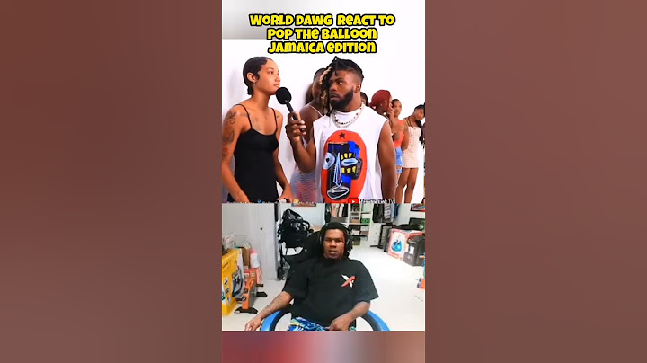 WORLD DAWG REACTS TO Pop The Balloon Or Find Love | Jamaica Edition