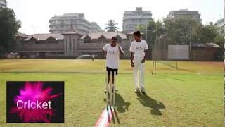 Cricket Fast Bowling Practice under 16 17 18 19 by Cricket Team