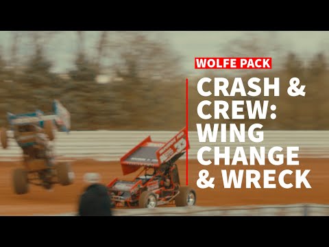 Crash & Crew: Wild Wing Change and Wreck at Selinsgrove Speedway!