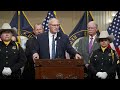 Congressman Stauber speaks at a House Republicans Police Week Press Conference. 5/14/2026