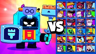 ЭШ ПРОТИВ ВСЕХ БРАВЛЕРОВ! BRAWL STARS