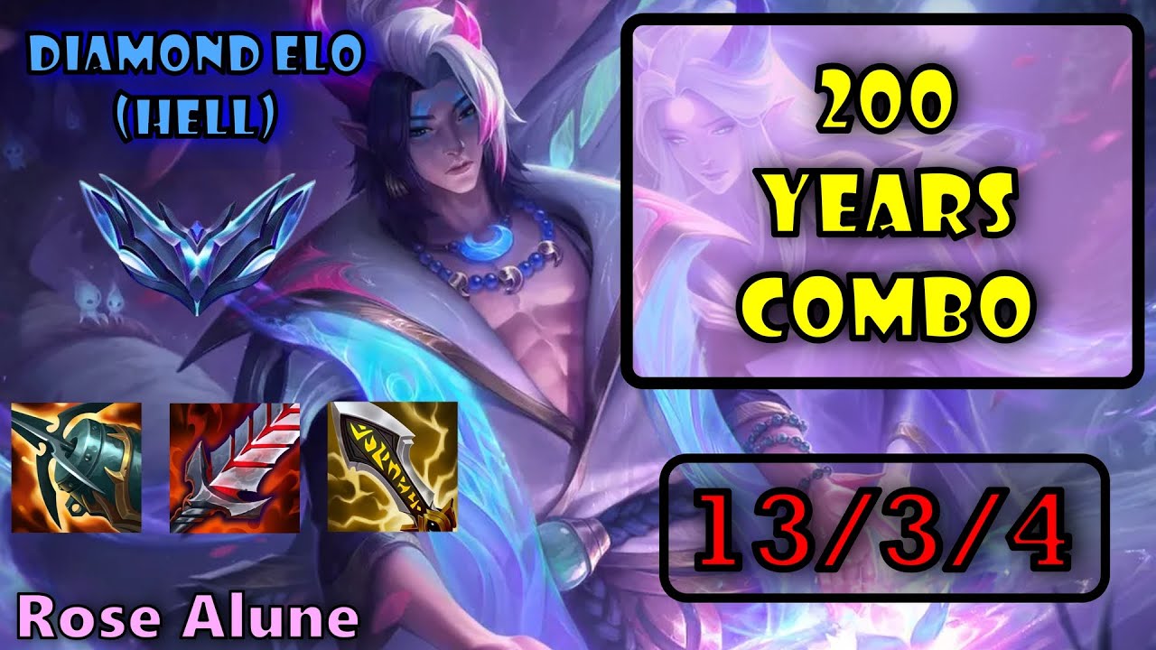Rose Did it again! (200 Years Combo) | #1 Aphelios Secret Build & Runes And  Strategy | Rose Alune - YouTube