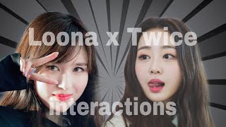 All LOONA and Twice Interactions & Moments